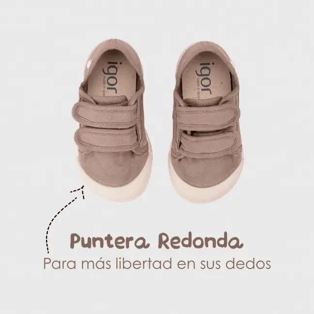 Tenis Lona Cacao Igor S10333