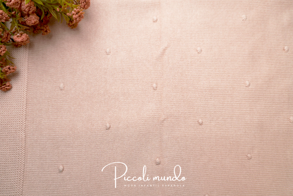Manta Punto Beige