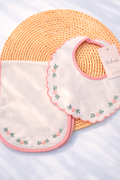 Set Babero y Cargador Rosa Viejo