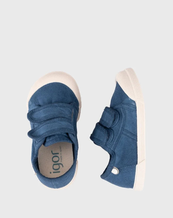 Tenis Lona Marino Igor S10333