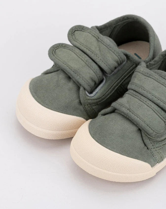 Tenis Lona Verde S10333