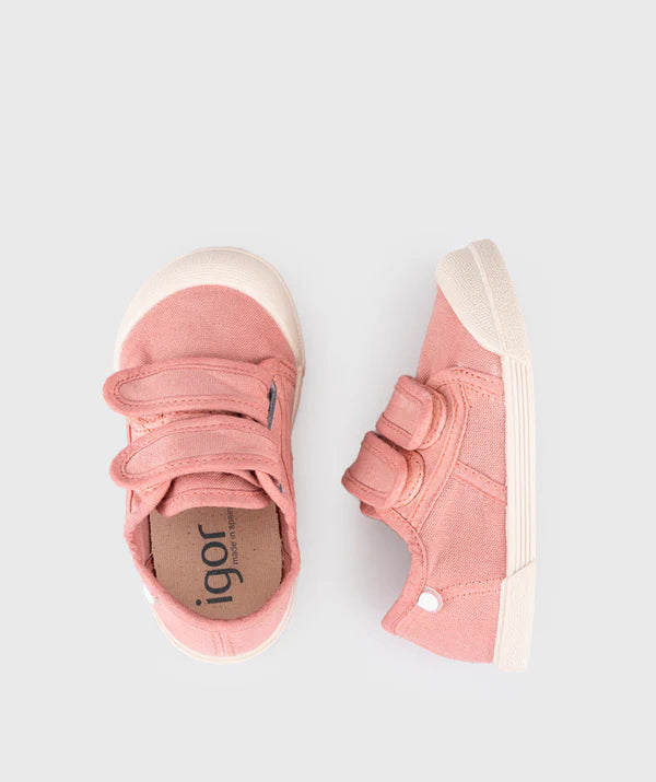 Tenis Lona Rosa Igor S10333