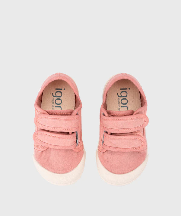 Tenis Lona Rosa Igor S10333