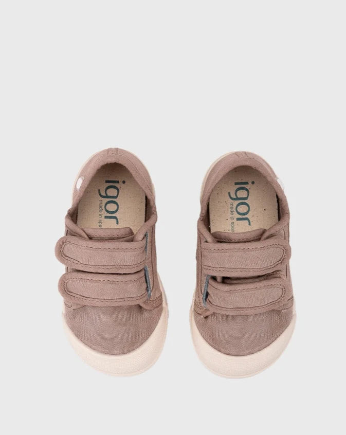 Tenis Lona Cacao Igor S10333