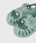 Sandalias Tobby Croco Matcha S10371