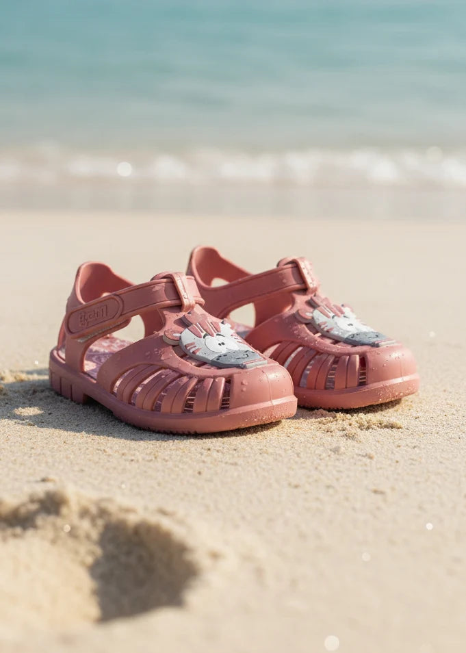 Sandalias Tobby Zebra Rosa igor S10373