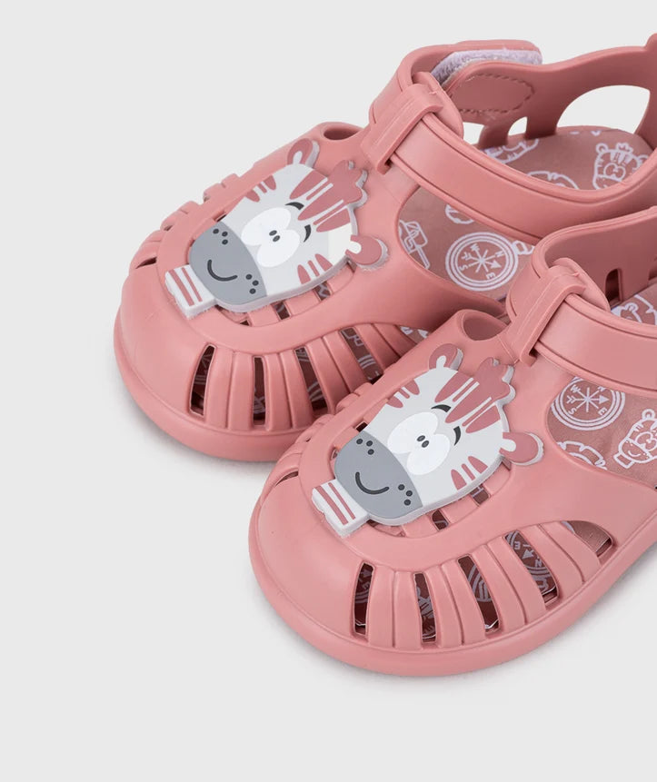 Sandalias Tobby Zebra Rosa igor S10373