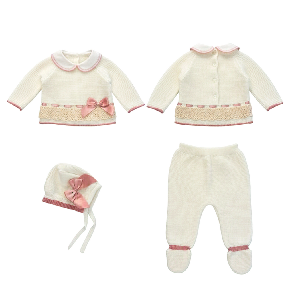 Primera Puesta Tivoli Perla con Rosa Viejo