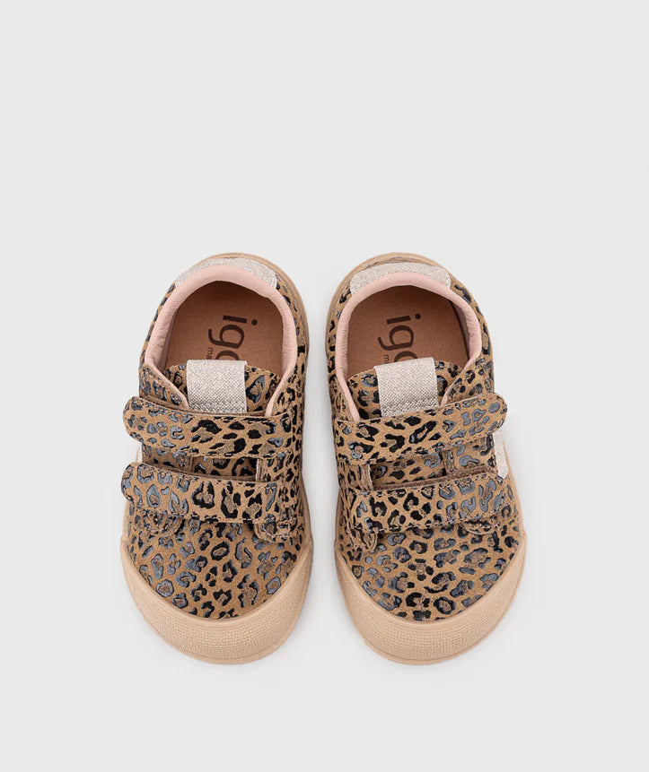 Tenis Velcro Leo Marrón Igor 10342122