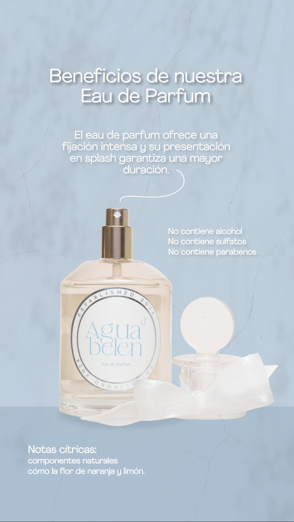PERFUME AGUA D BELEN