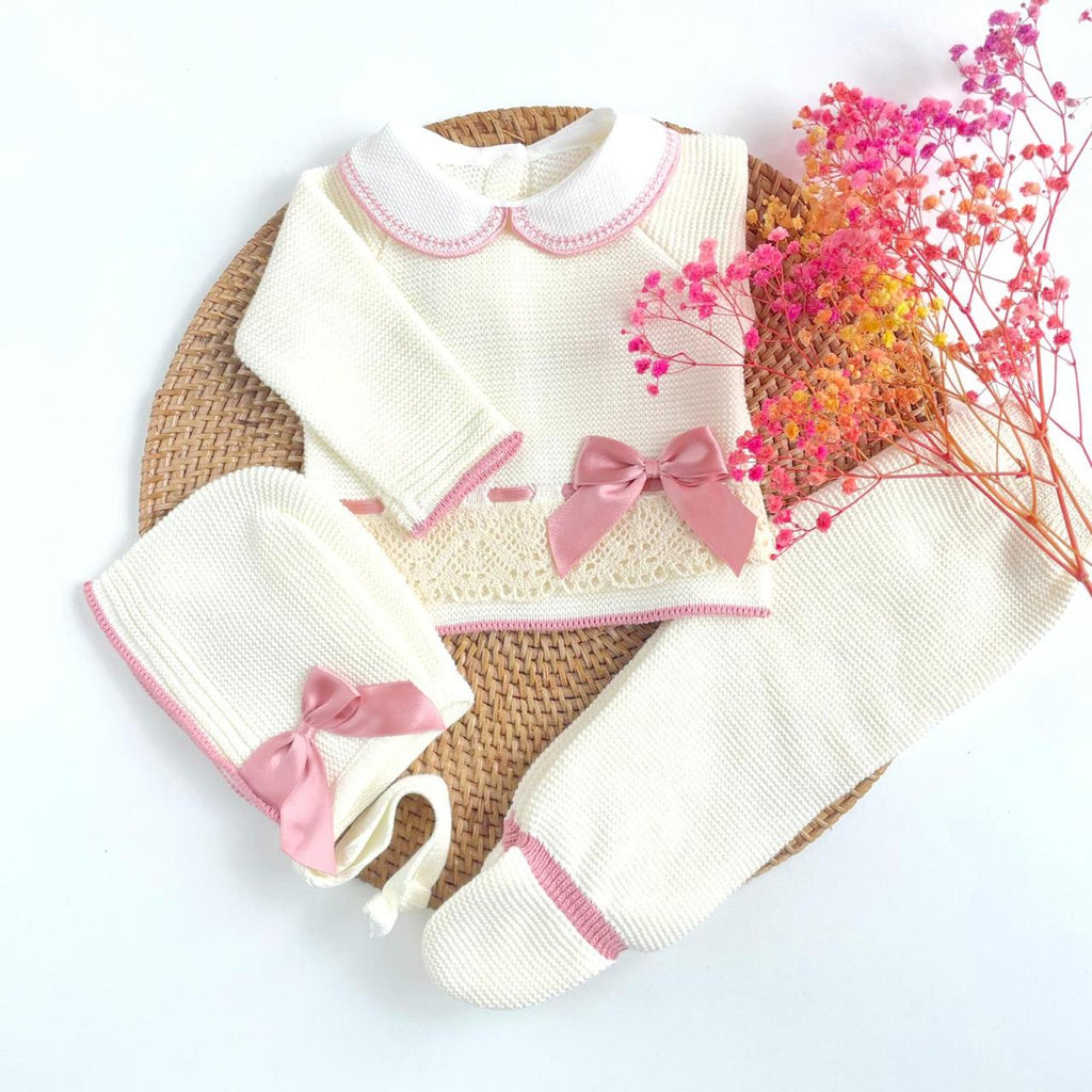 Primera Puesta Tivoli Perla con Rosa Viejo