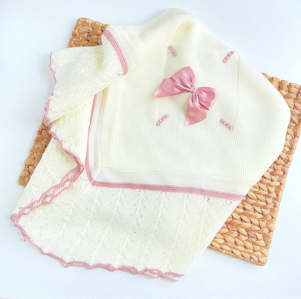 Manta Pétalo Rosa Viejo