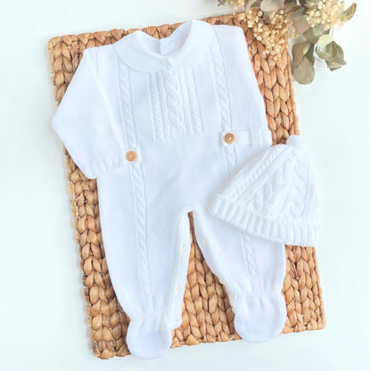 Primera Puesta Peto Madera Blanca