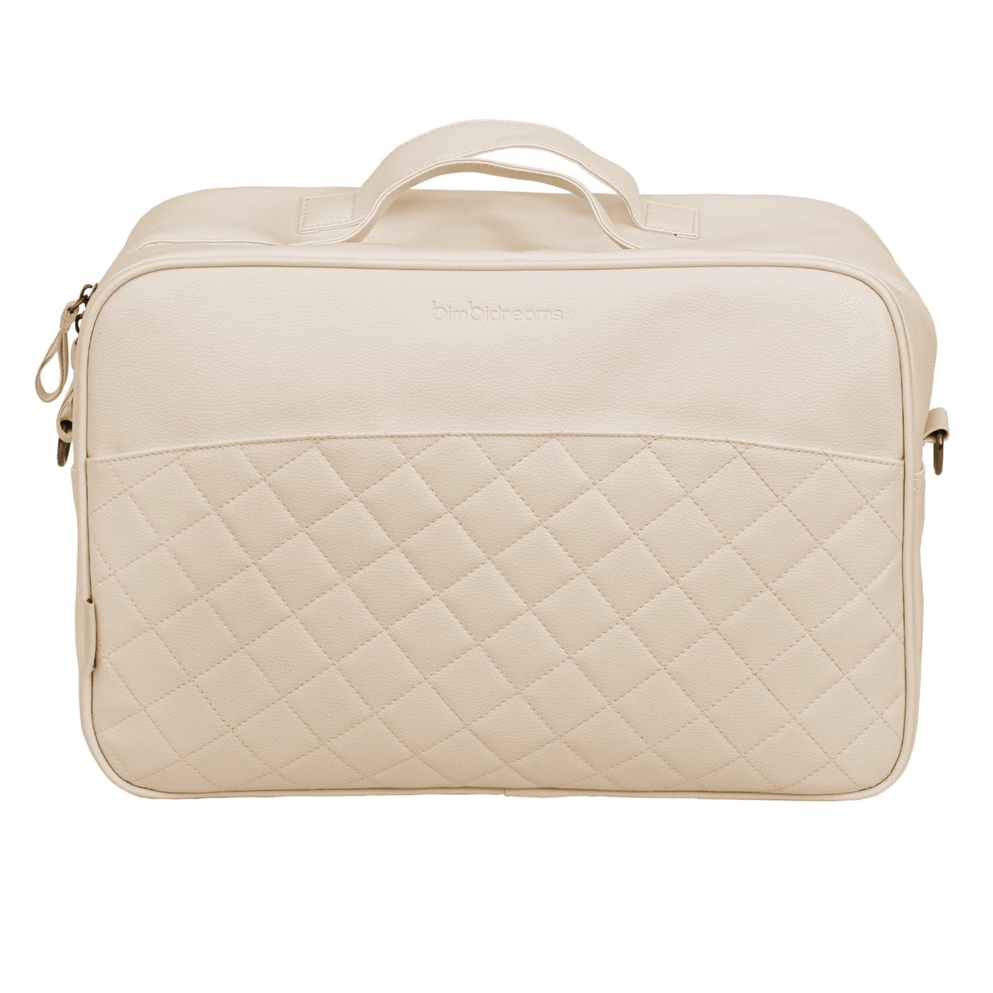 Bolso pañalera con cambiador New Quilt Camel