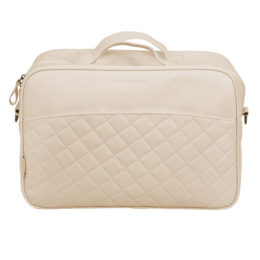 Bolso pañalera con cambiador New Quilt Camel