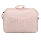 Bolso pañalera con cambiador New Quilt Rosa