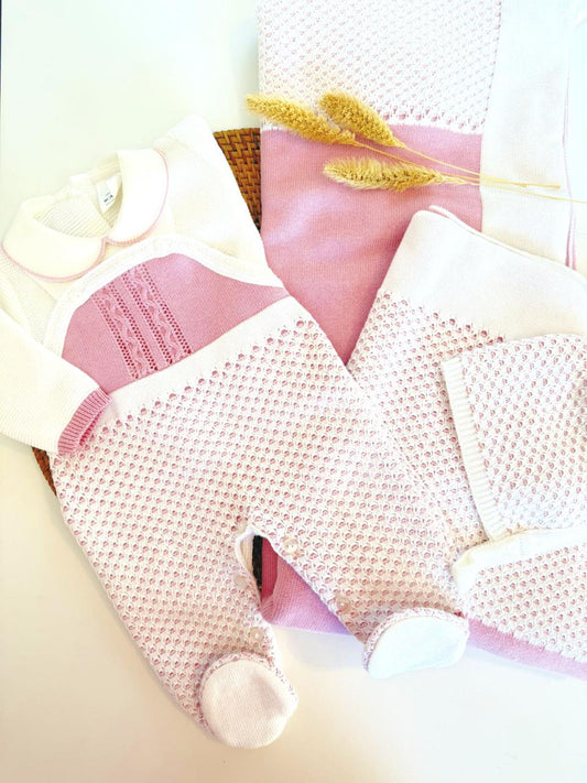 Set Primera Puesta Pierina Rosa