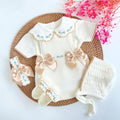 Primera Puesta Princesa Corta Perla Camel