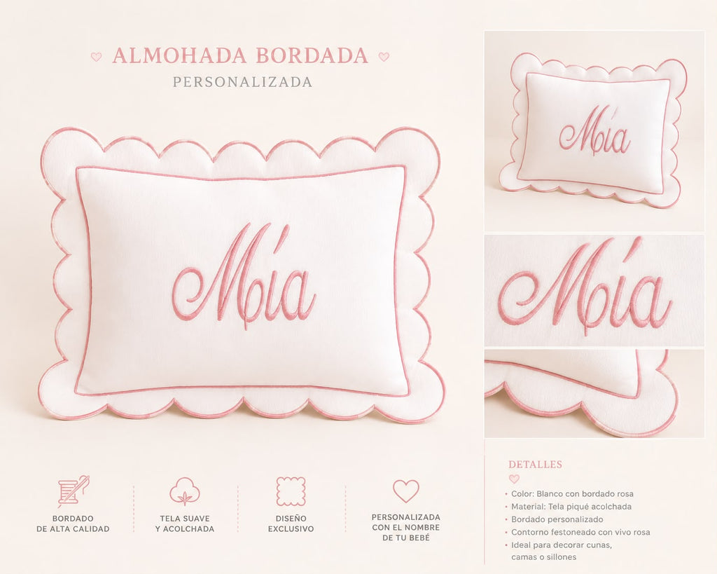 Funda de Almohada Rosa Viejo