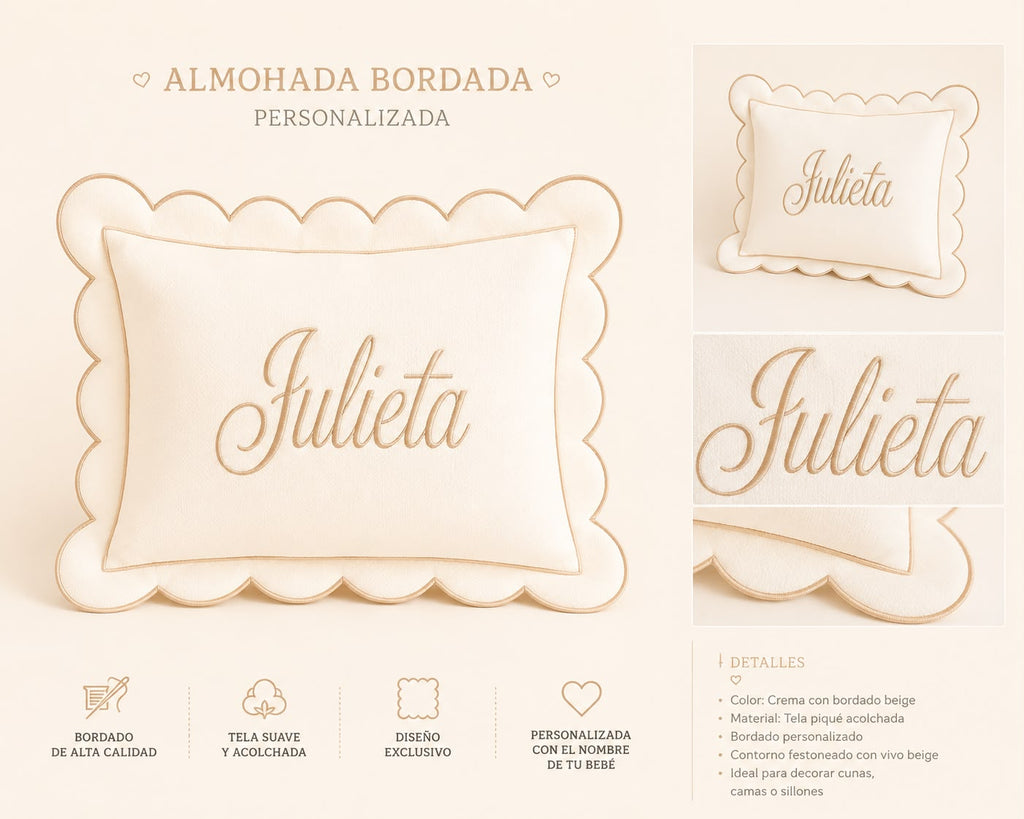 Funda de Almohada Camel