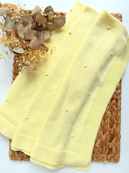 Manta Puntos Amarillo