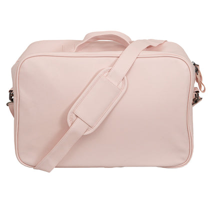 Bolso pañalera con cambiador New Quilt Rosa