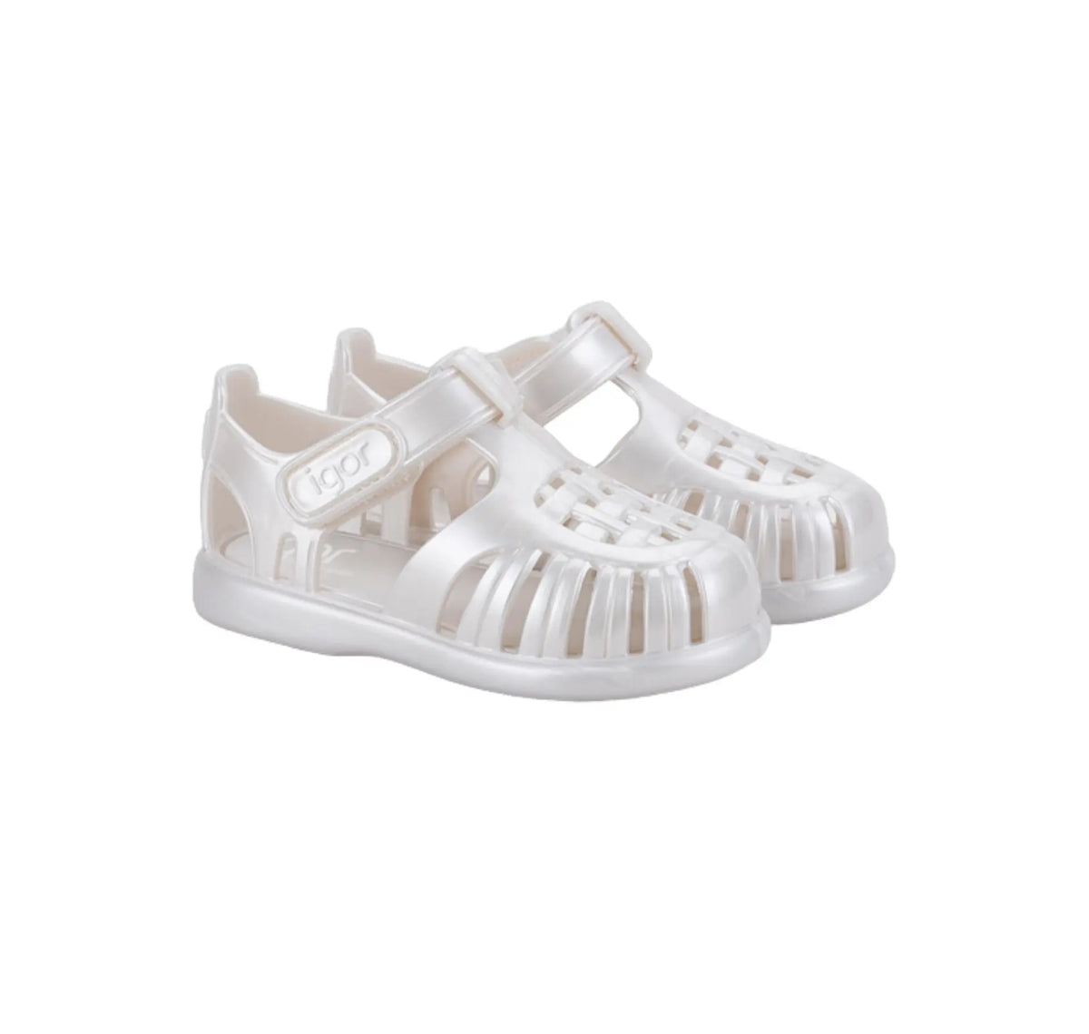 Sandalia Tobby Nacar Marfil Igor S10366