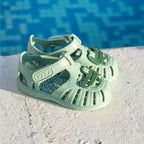 Sandalias Tobby Croco Matcha S10371